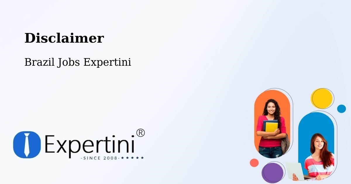 Disclaimer – Canoas - Brazil Jobs Expertini